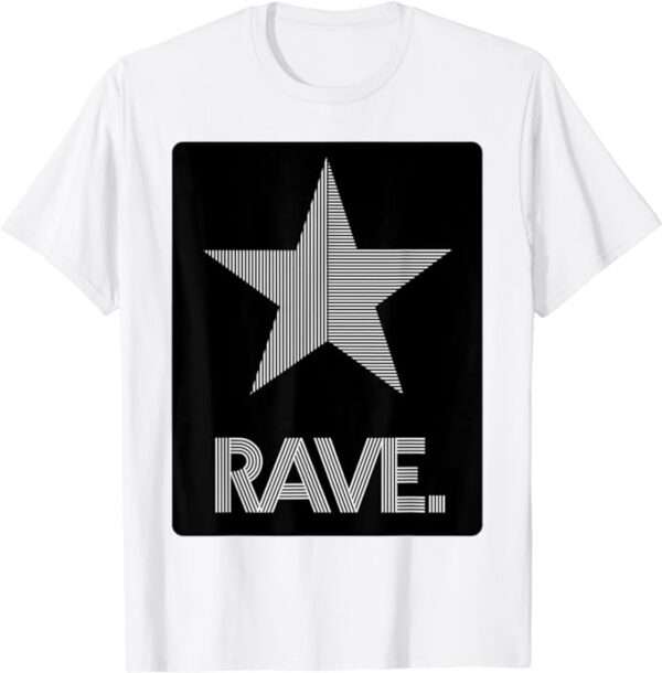 rave star white shirt