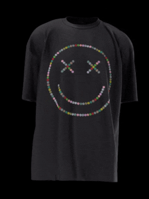 xtc smiley techno shirt